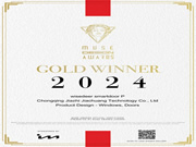 云鹿榮譽|云鹿智能門P50喜獲美國繆斯設計獎2024年度金獎