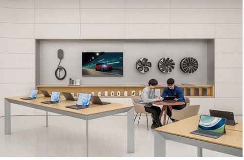 雷特DALI電源產(chǎn)品應用于華為北京王府井旗艦店