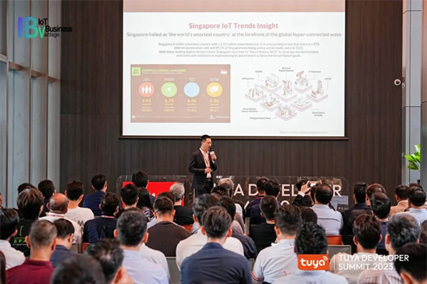 涂鴉持續(xù)拓展IoT互聯(lián)應用場景，TUYA開發(fā)者大會（新加坡）加速構建IoT生態(tài)