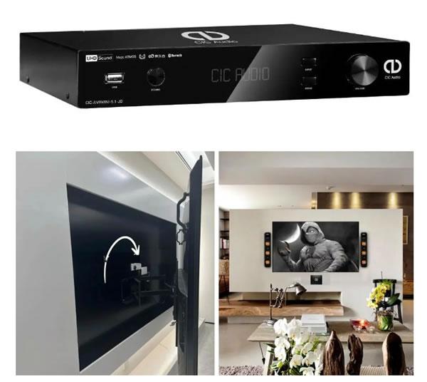 戰(zhàn)略新品｜京東&CIC聯(lián)合發(fā)布AI智能家庭影院控制中心——MINI5.1！