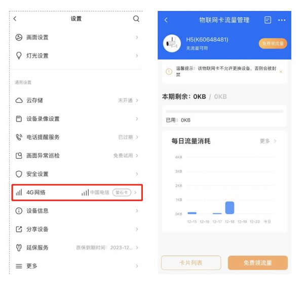螢石：4G智能家居攝像機(jī)，如何消耗流量？