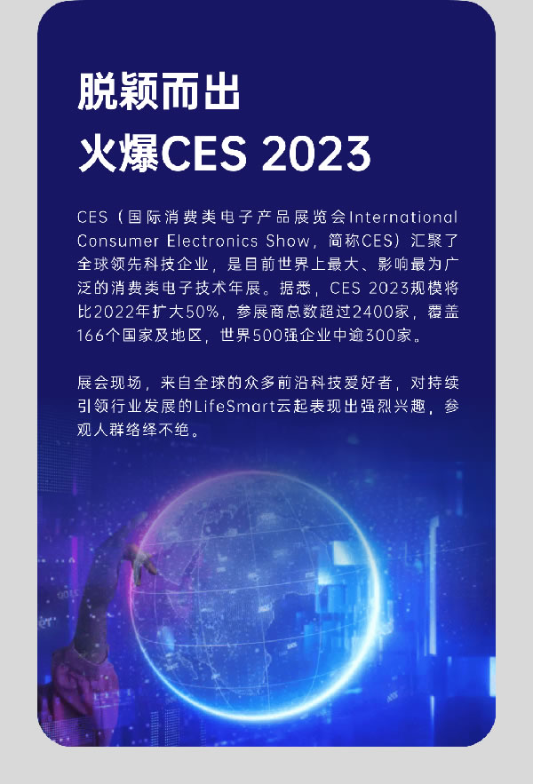 CES 2023，LifeSmart云起閃耀Las Vegas