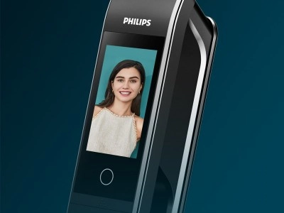 飛利浦智能鎖搭載大屏貓眼智慧守護！