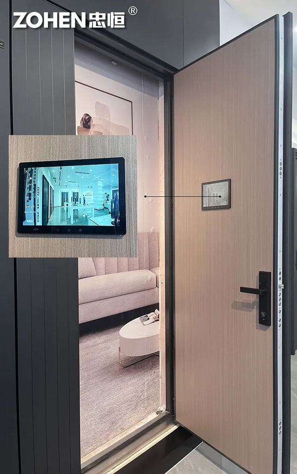 忠恒人臉智能鎖搭配10寸大屏引領市場需求潮流_2