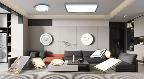 榮事達智能家居吸頂燈,時刻點亮品質生活_1