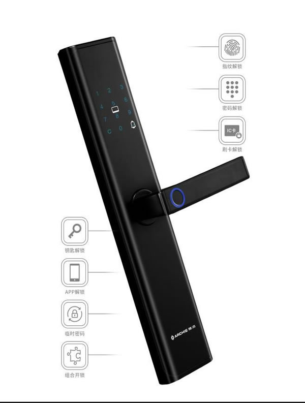 雅潔S300智能鎖，一握開啟智能無憂生活_3