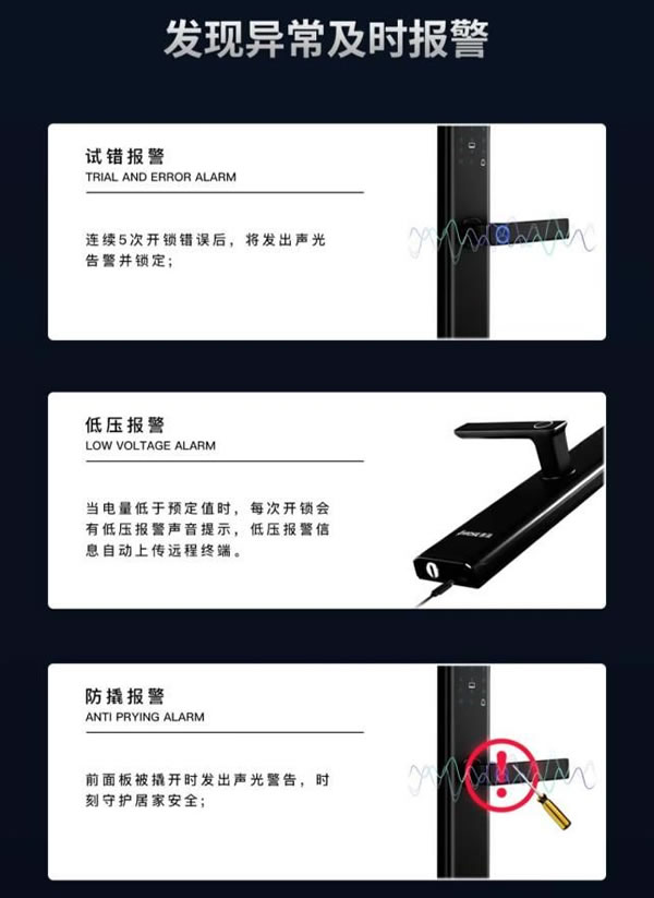 雅潔S300智能鎖，一握開啟智能無憂生活_4