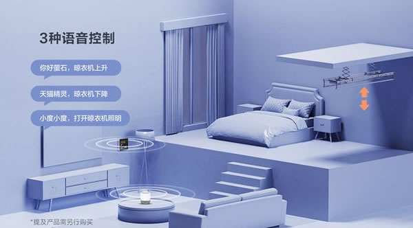 螢石智能家居超薄隱形智能晾衣機MA1 滿足全家晾曬需求_7