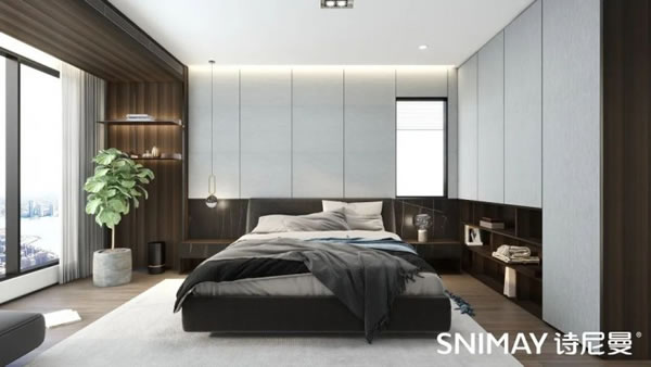 淺指智能鎖定制衣柜案例，輕奢玻璃配衣柜真的絕了_7