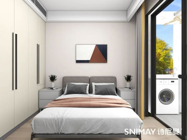 淺指智能鎖定制衣柜案例，輕奢玻璃配衣柜真的絕了_29