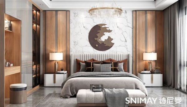 淺指智能鎖定制衣柜案例，輕奢玻璃配衣柜真的絕了_32