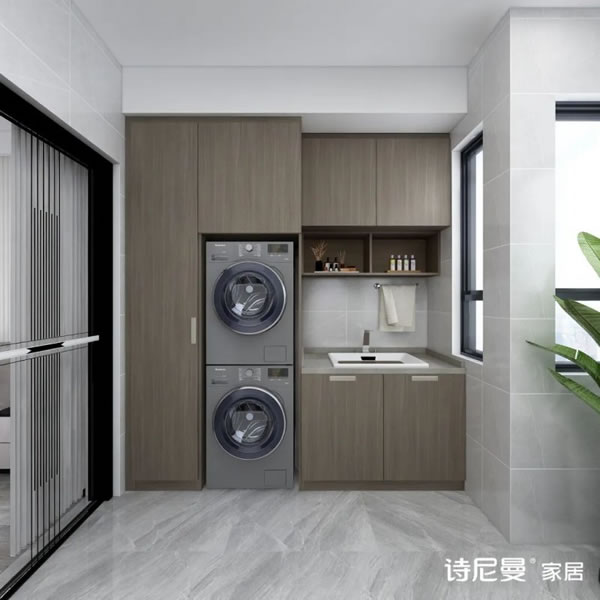 淺指智能鎖50個陽臺柜設計，滿足你所有需求足_16