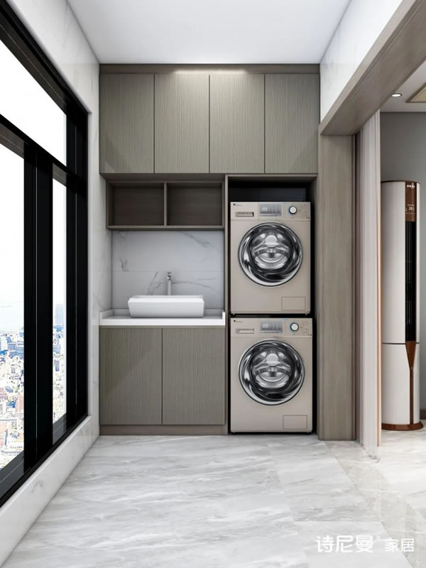 淺指智能鎖50個陽臺柜設計，滿足你所有需求足_17