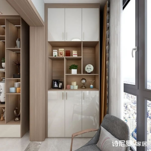 淺指智能鎖50個陽臺柜設計，滿足你所有需求足_21