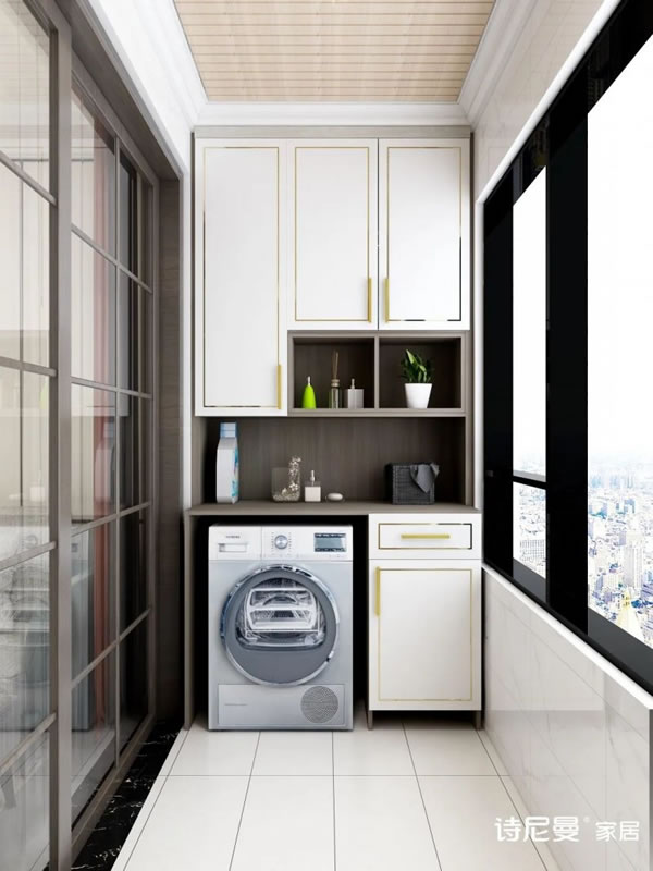 淺指智能鎖50個陽臺柜設計，滿足你所有需求足_30