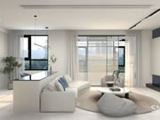 淺指智能鎖98㎡極簡兩居室，打造輕盈質感家居