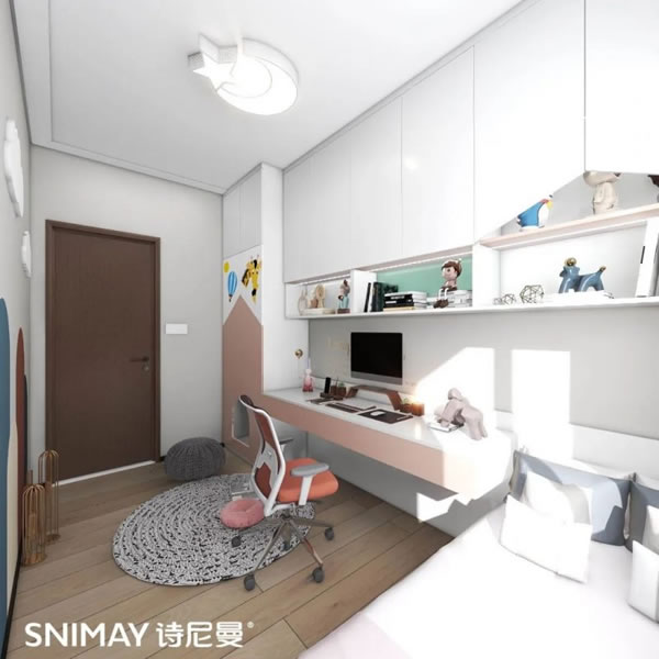 淺指智能鎖50款兒童房，讓孩子熱愛宅家生活！_23