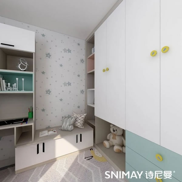 淺指智能鎖50款兒童房，讓孩子熱愛宅家生活！_26