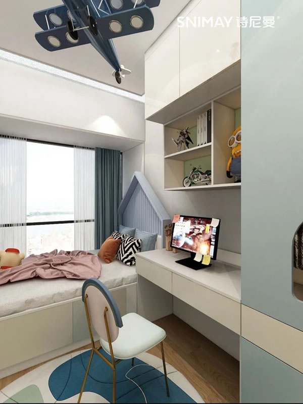 淺指智能鎖50款兒童房，讓孩子熱愛宅家生活！_27