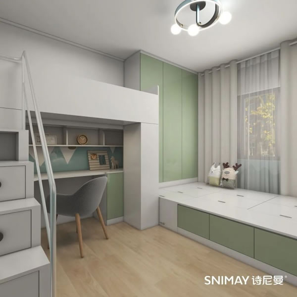 淺指智能鎖50款兒童房，讓孩子熱愛宅家生活！_28