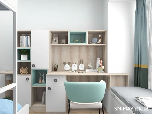 淺指智能鎖50款兒童房，讓孩子熱愛宅家生活！_46