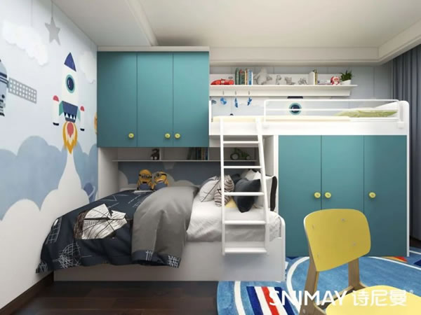 淺指智能鎖50款兒童房，讓孩子熱愛宅家生活！_71