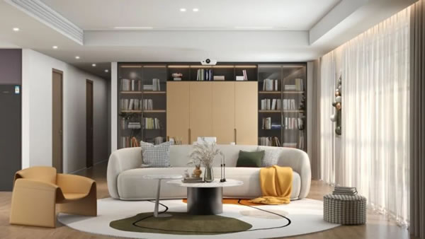 淺指智能鎖：做好這幾個定制柜，戶型再小都能裝_8