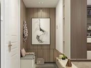 淺指智能鎖玄關柜設計，0.5㎡也能打造完美方案