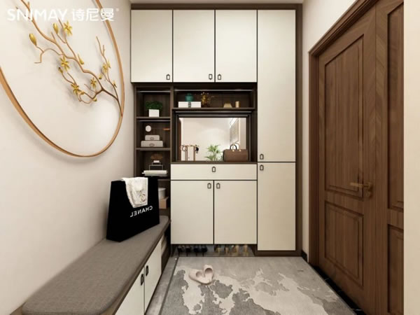 淺指智能鎖玄關(guān)柜設(shè)計(jì)，0.5㎡也能打造完美方案_18