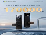 螢石2025智能鎖訂購會圓滿結束 啟明AI智能鎖爆單17萬把創紀錄