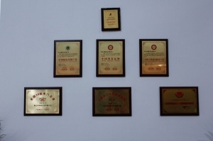 圖爵木門榮譽(yù)墻